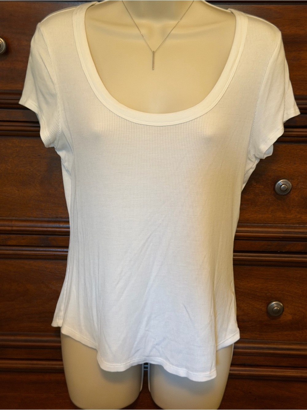 American Eagle Soft & Sexy Scoop Neck Short Sleeve Top Sz Medium